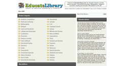 Desktop Screenshot of educatelibrary.com